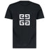 Givenchy Embroidered Logo Oversized Black T-Shirt XS